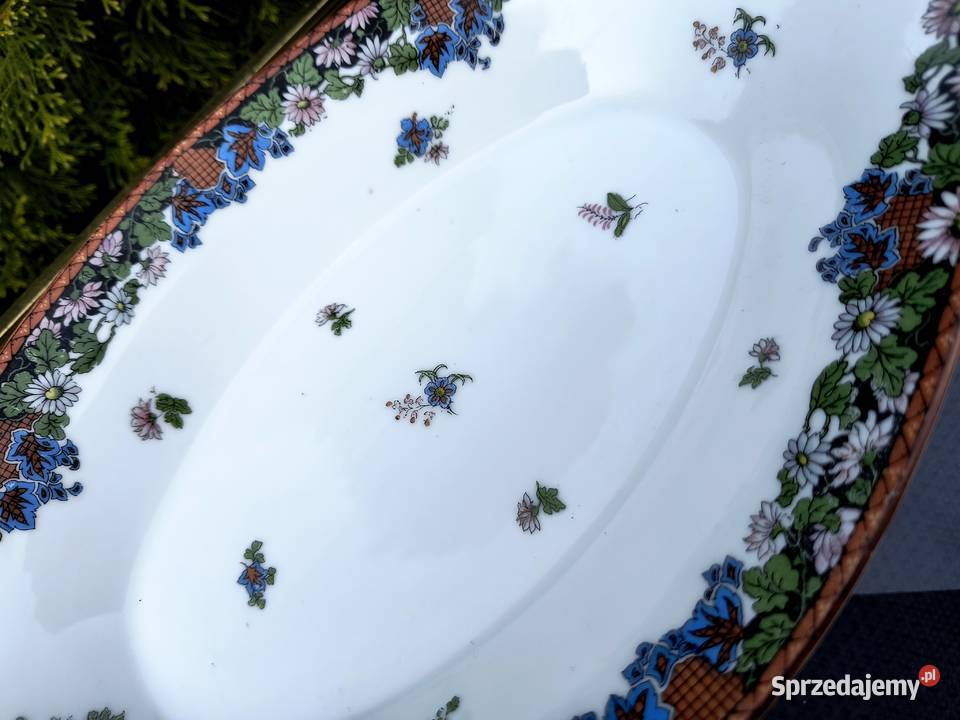 Patera półmisek Jaworzyna Śląska Koenigszelt Porcelana i szkło