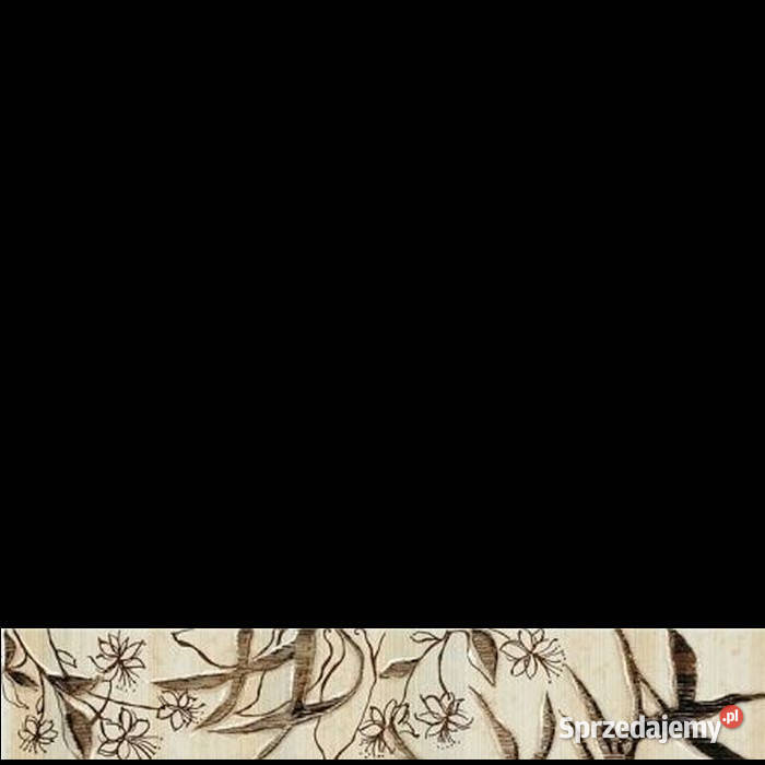 Listwa Aleksandria krem Flower 54 x 30 Opoczno Białogard