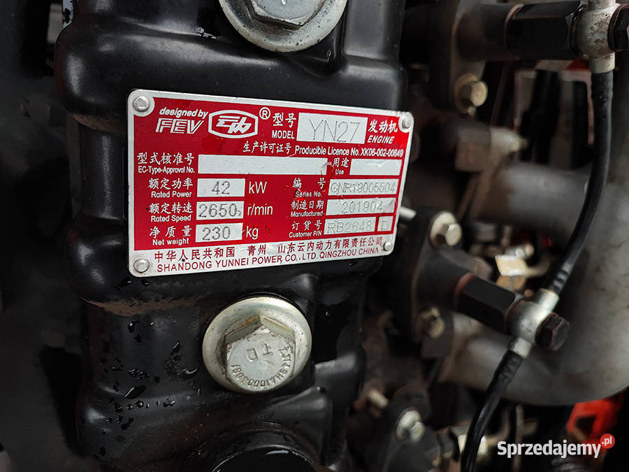 wózek widłowy Attack AK35 diesel 3 tony duplex 3 diesel Wózki widłowe Motoryzacja Kęty