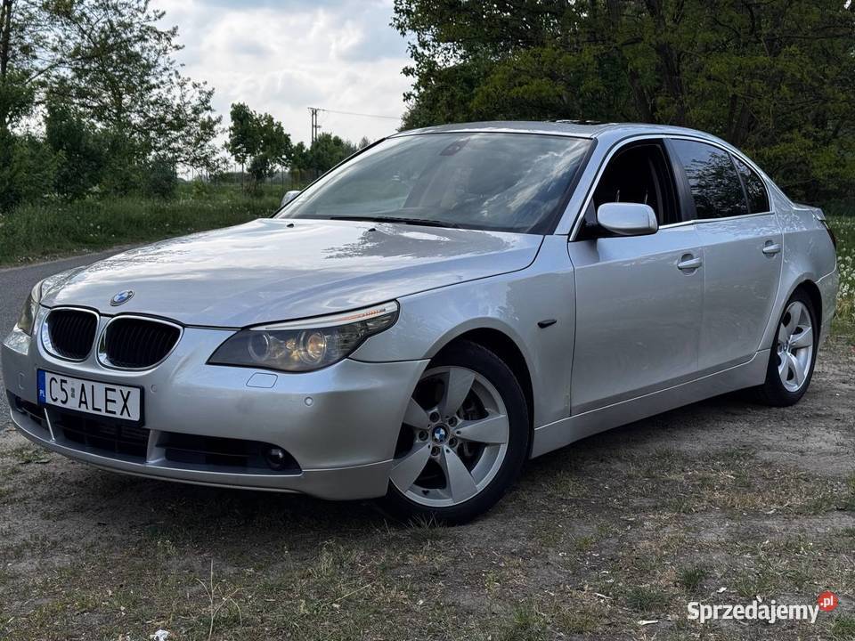 BMW E60 530D nieuszkodzony Poznań