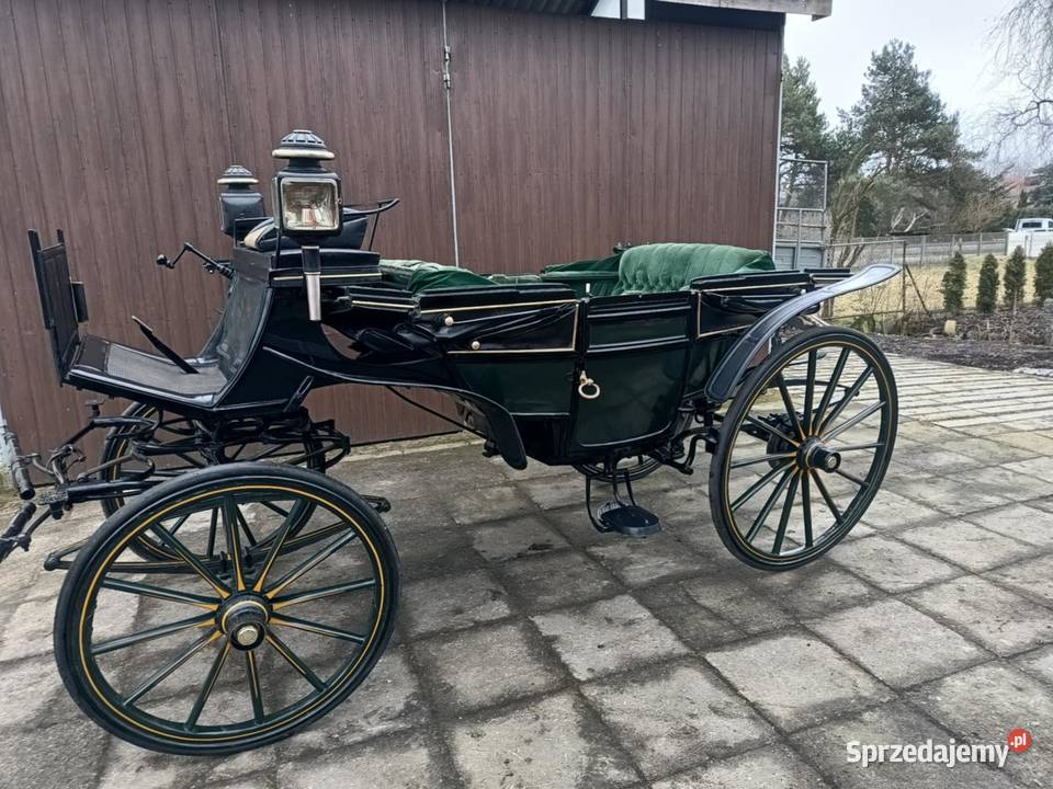 Powóz Konny Lando Bryczka Landauer Kareta Dobroń