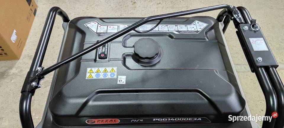 Generator prądu PGG 14000 E 3 trójfazowy nowy Polków-Sagały