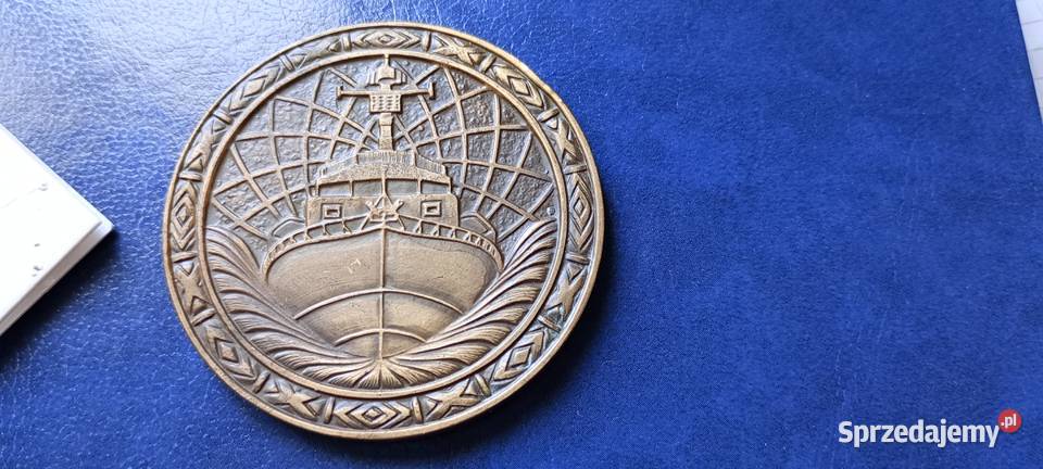 Stare monety Medal zasługi Marynarki Wojennej Lesko