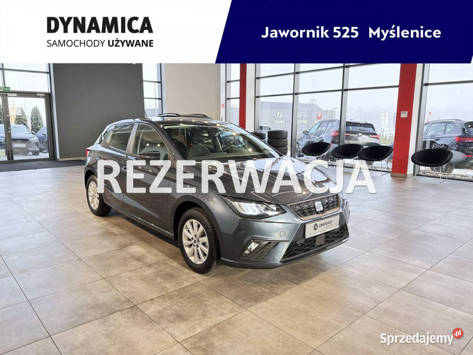 Seat Ibiza VAT 23 Style 10TSI 95 M5 2023 r salon system Start-Stop Myślenice