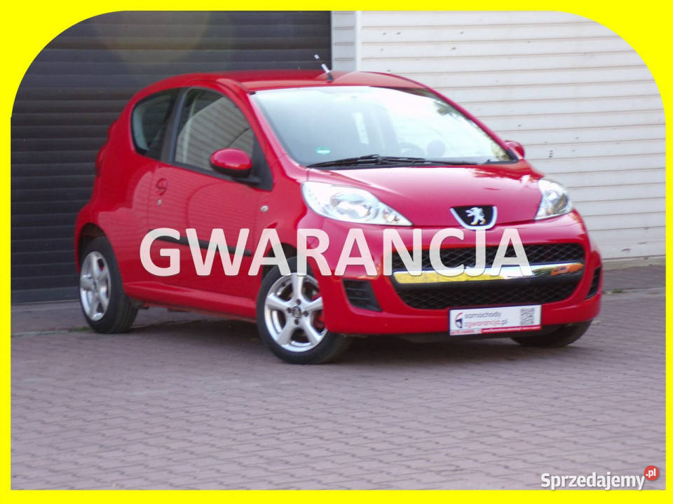 Peugeot 107 Klimatyzacja Gwarancja Lift 10 2011r 168000km Motoryzacja