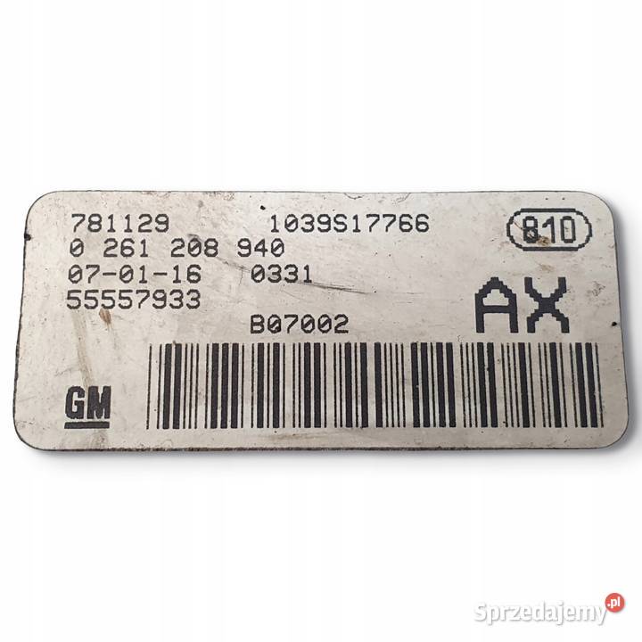 STEROWNIK SILNIKA Opel Corsa D 12 16V komputer osobowe Chełm sprzedam