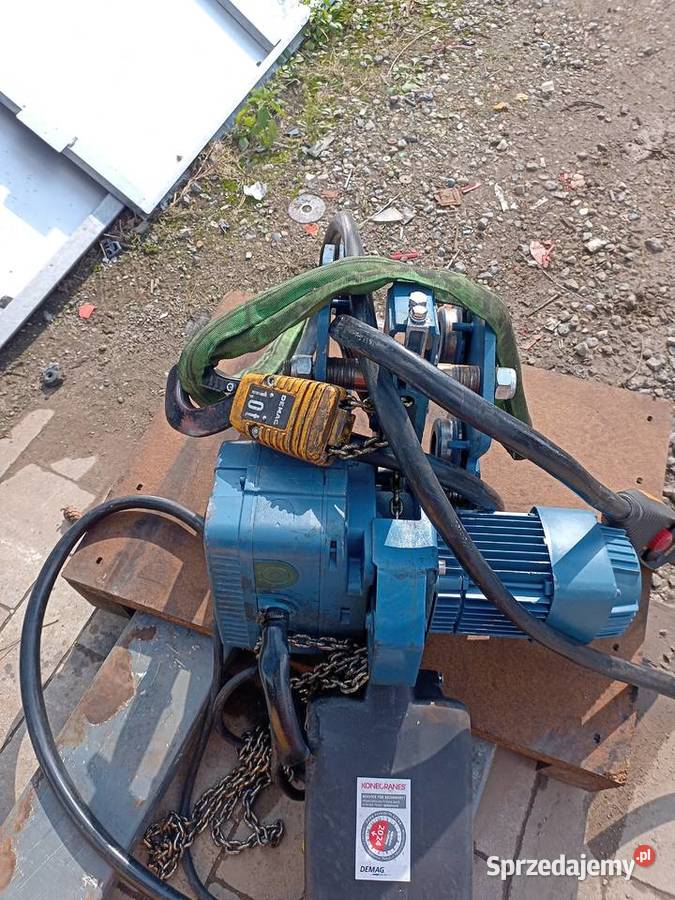 wciągarka elektryczn Demag suwnica 1 tona