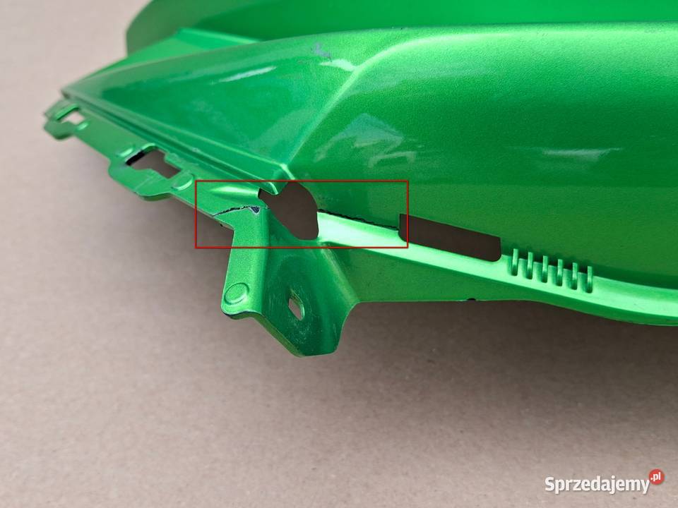 KAWASAKI ER6F ER6F BOK BOCZEK PRAWY CZASZA PRAWA Bieleń sprzedam