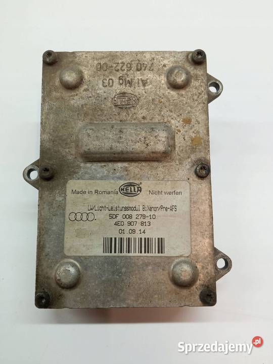 PRZETWORNICA XENON 4E0907813 Audi A8 II 20022010