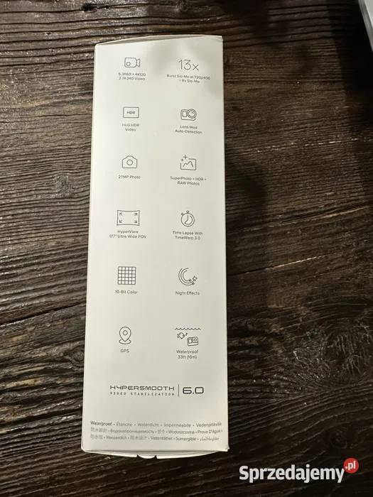 GoPro Hero 13 czarny nowy gwarancja