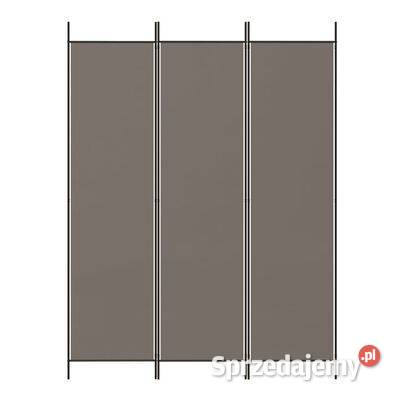 vidaXL Parawan 3panelowy antracytowy 150x220 mazowieckie