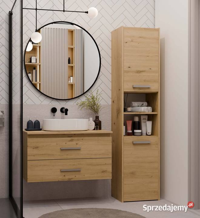 Szafka łazienkowa pod umywalkę NEL 80 80cm