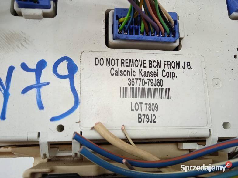 SKRZYNKA BEZPIECZNIKÓW 3677079J60 Fiat Sedici I osobowe sprzedam