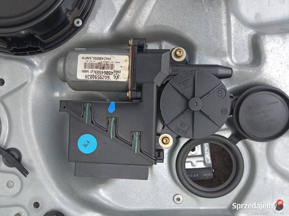 Mechanizm szyby lewy przód 5D elektryczne VW Mechanizmy opuszczania szyb Toruń