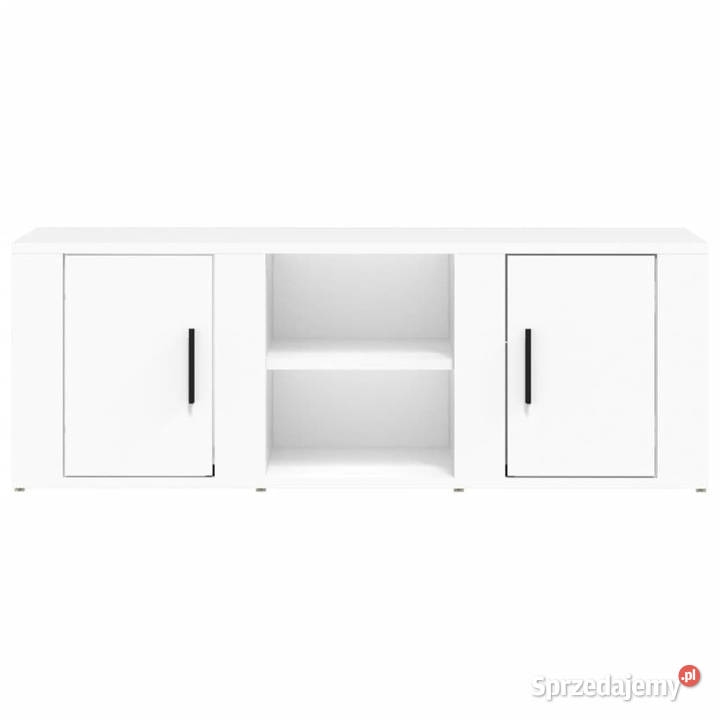 Szafka pod TV biała 100x315x35 materiał Warszawa