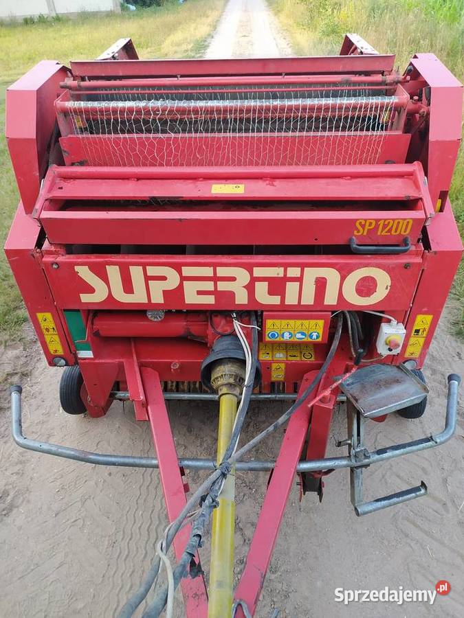 Prasa walcowołańcuchowa Supertino SP1200 siatka Jaświły