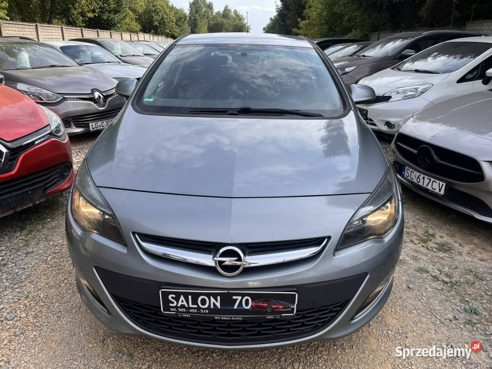 Opel Astra 14TURBO Klima 6biegów Tempomat BEz czujnik zmierzchu Częstochowa