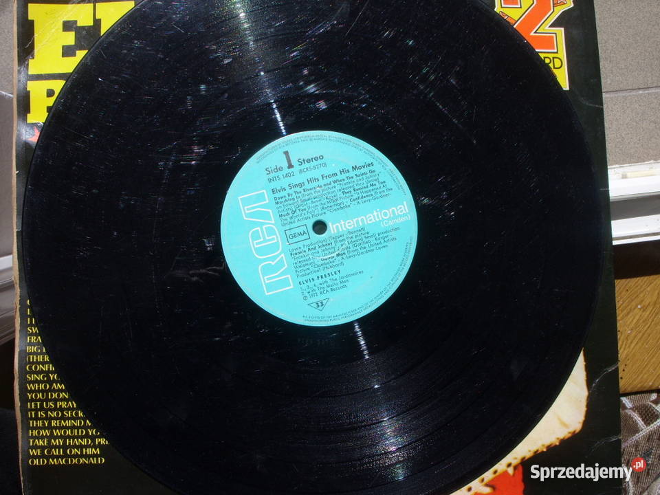 WINYL LP ROCK THE ELVIS PRESLEY COLLECTION 2 LP dolnośląskie Wołów sprzedam