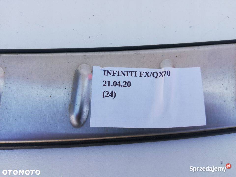 LISTWA OZDOBNA PASA TYŁ INFINITI QX70 FX35 FX37 Nowy Tomyśl