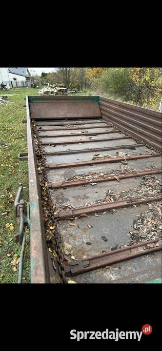 ruzrzutnik przyczepa 35t stan mazowieckie Mierziączka sprzedam