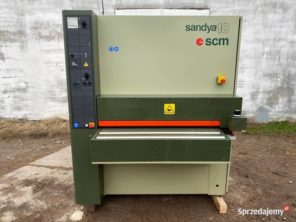 Szlifierka szerokotaśmowa SCM Sandya 10 RCS 110 Kalwaria Zebrzydowska