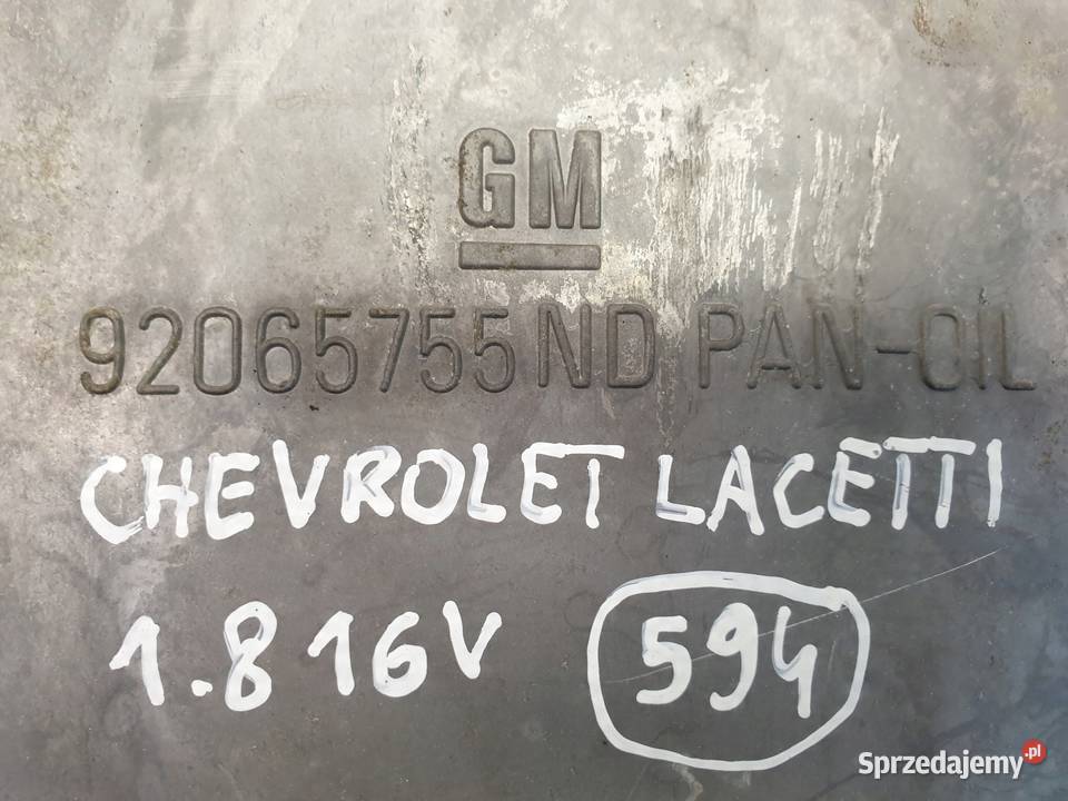Chevrolet Lacetti 18 16V MISKA OLEJOWA