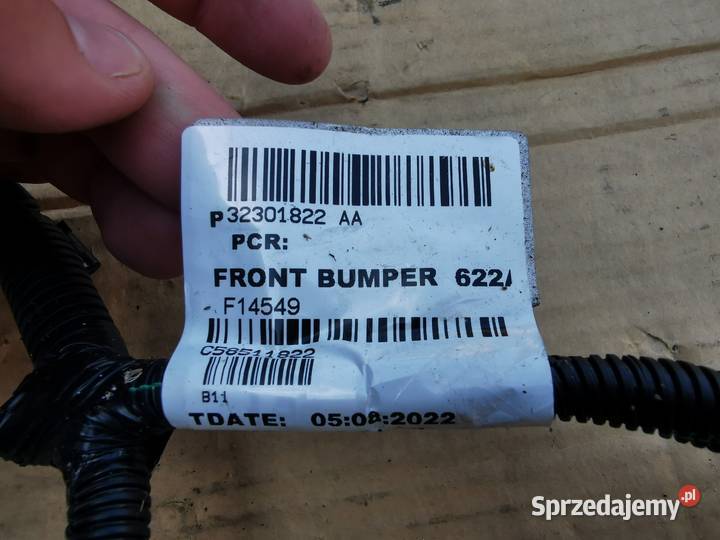 Instalacja wiązka zderzaka przód volvo xc40 lift