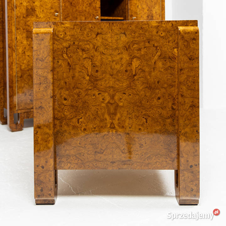 Gabinet Art Deco Biurko Biblioteka Designe Wiąz
