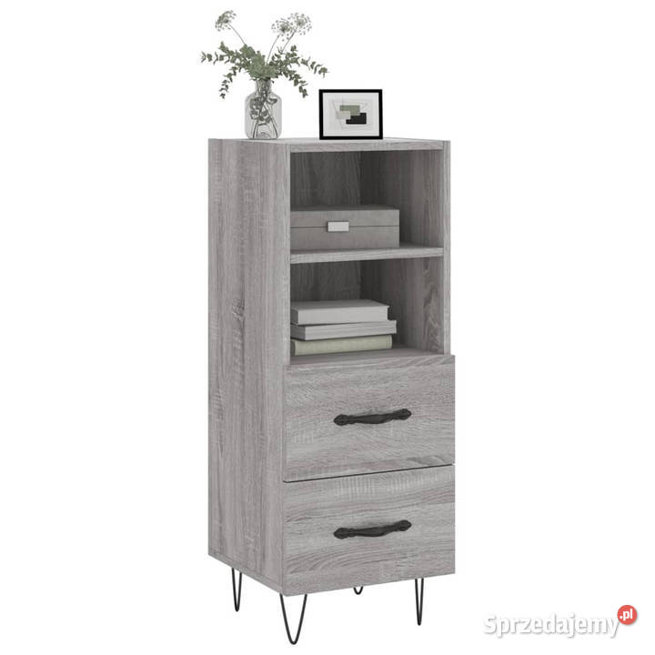 Szafka szary dąb sonoma 345x34x90 materiał Warszawa