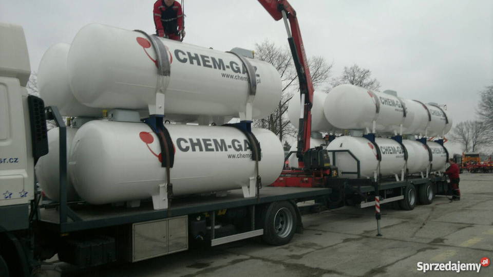 Zbiornik na gaz 2700 l butla na GAZ PROPAN LPG Piece i kominki mazowieckie Płock