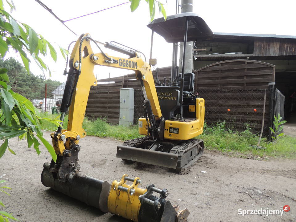 Minikoparka chińska silna hydraulika Lipniki sprzedam