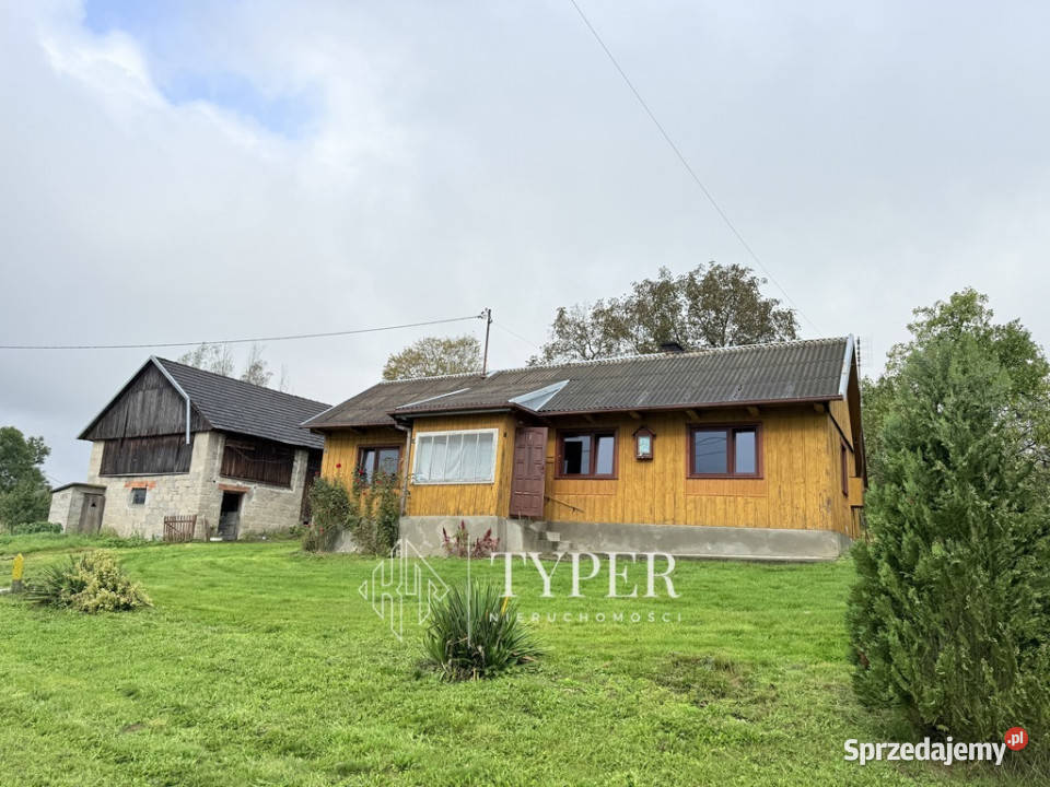 Wola Lubecka dom 100m2 widokowa działka asfalt sprzedam