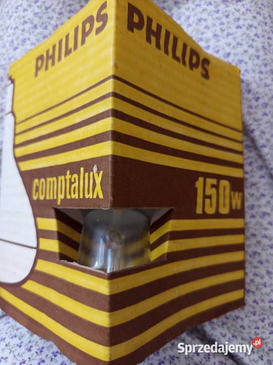 Żarówka philips comptalux 150 Wat Holandia Warszawa sprzedam