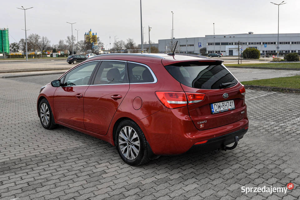 Kia Ceed Salon Lift 2016 r Bezwypadkowy VAT23 1582cm3 Wrocław