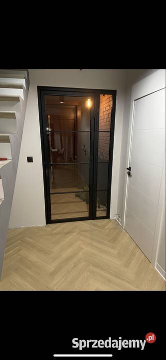 Drzwi loftowe drzwi loft szklane stal szprosy Morawica