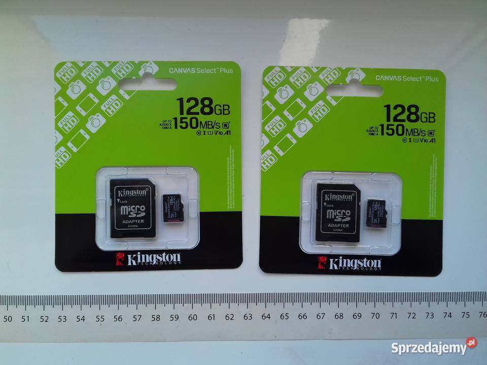 Karta pamięci microSD 128GB Kingston Canvas Bydgoszcz sprzedam