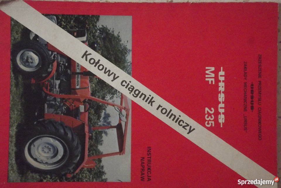 Katalog cześci instrukcje naprawobsługi URSUSMF Części zamienne Parczew