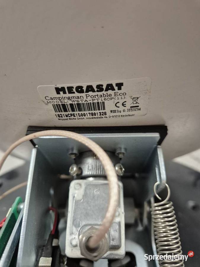 ANTENA SATELITARNA PRZENOŚNA MEGA SAT Campingman Pozostałe wielkopolskie