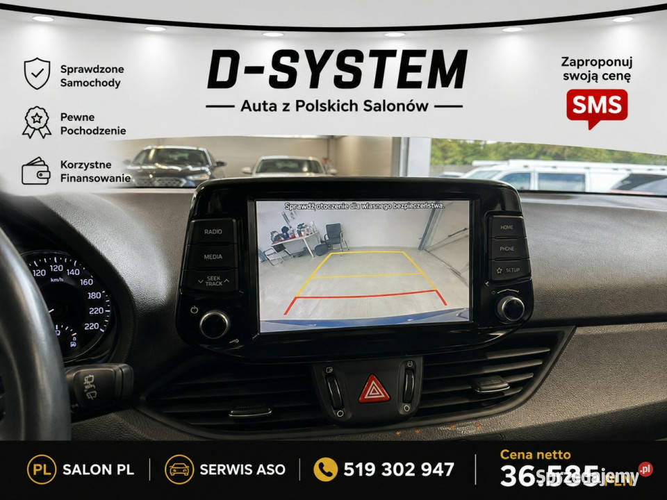 Hyundai i30 Salon Polska Automat 1Właściciel lakier metallic podlaskie Białystok