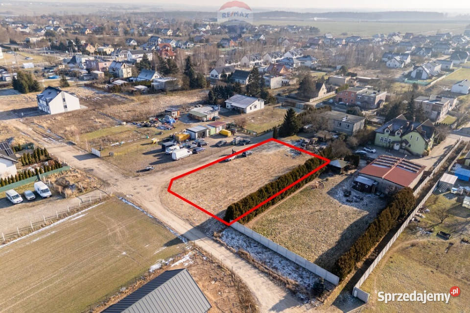 Rokietnica działka budowlana w 2 linii zabudowy