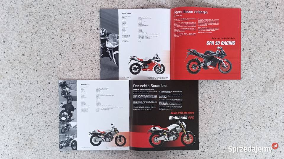 DERBI Motorowery Motocykle 50 ccm 125659 ccm Bytom