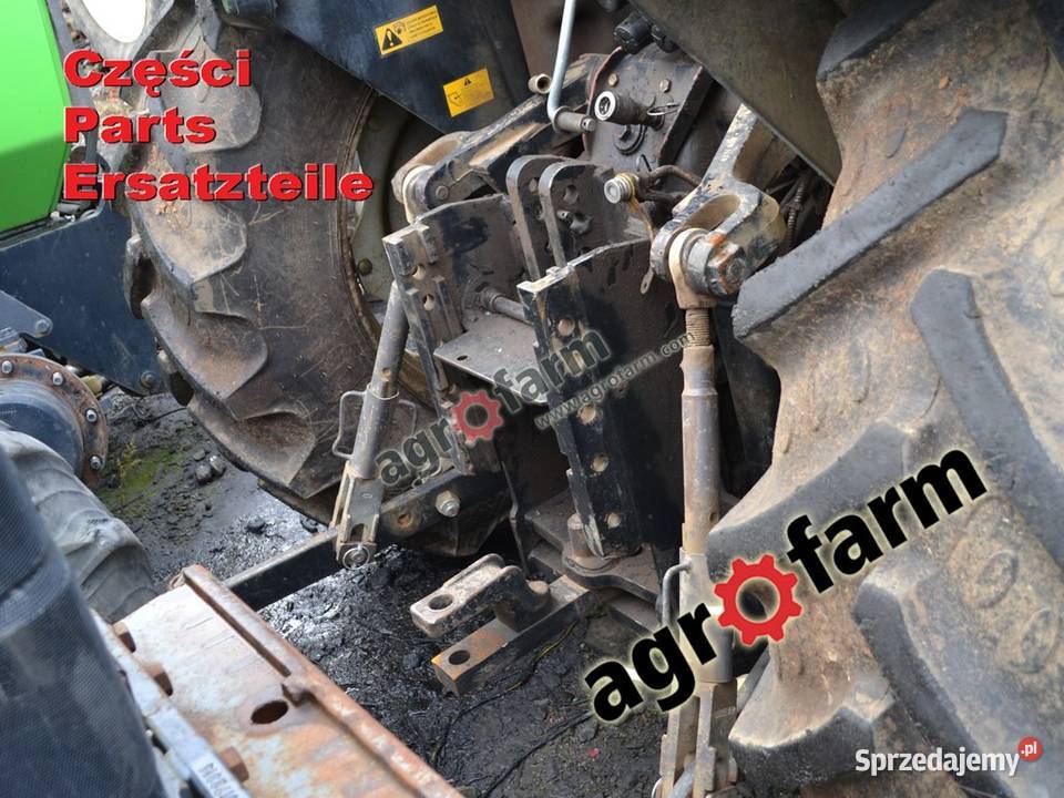 Massey Ferguson 6235 części skrzynia biegów oś Byków