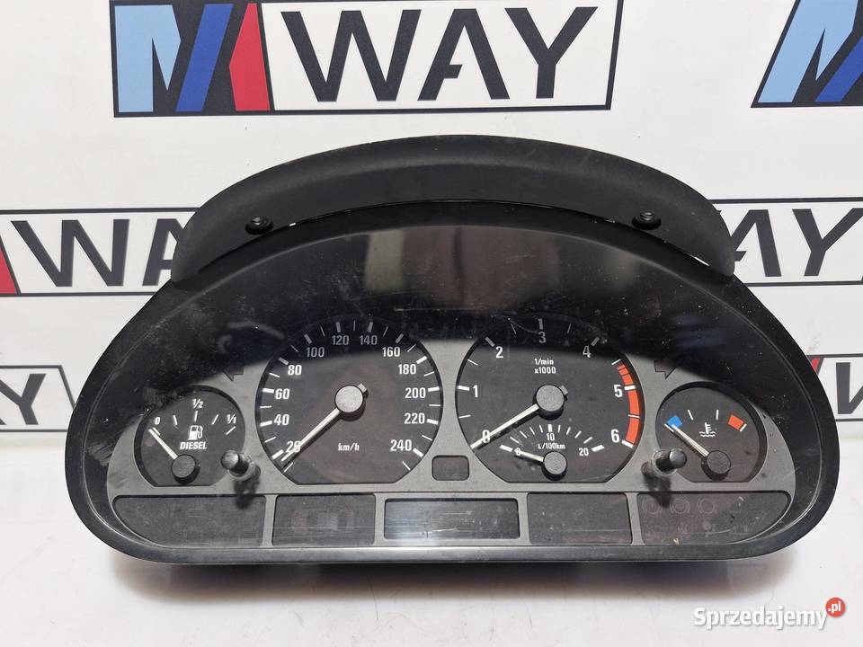 BMW E46 LICZNIK ZEGARY EUROPA ORYGINAŁ 6910277