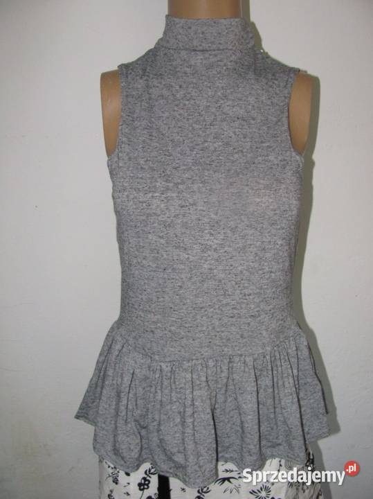 bluzka z półgolfem LOOK M 38 high neck nep dro Inny wzór
