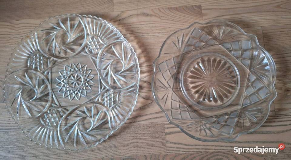 Talerze patera 2 PRL 26 i 31 1968 roku Talerze i talerzyki Nysa sprzedam