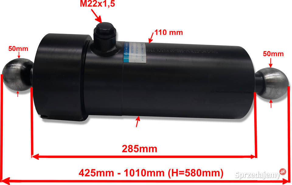 Siłownik ST3 580 HL 8011 2 GNIAZDA I Części zamienne Solec Kujawski