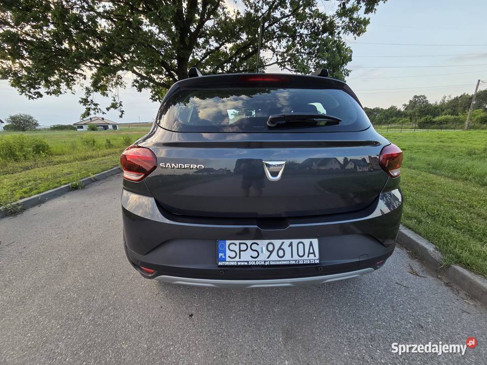 Dacia Sandero Stepway na gwarancji Piasek