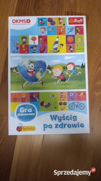 Wyścig zdrowie gra planszowa Edukacyjne sprzedam