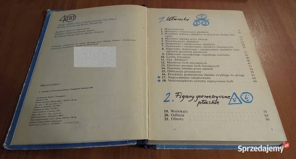 Matematyka 5 podręcznik klasy piątej szkoły Podręczniki pomorskie Gdańsk