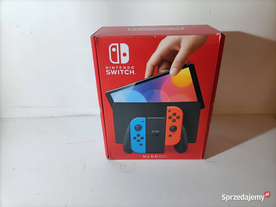 Konsola NINTENDO Switch Oled Czerwononiebieska Katowice